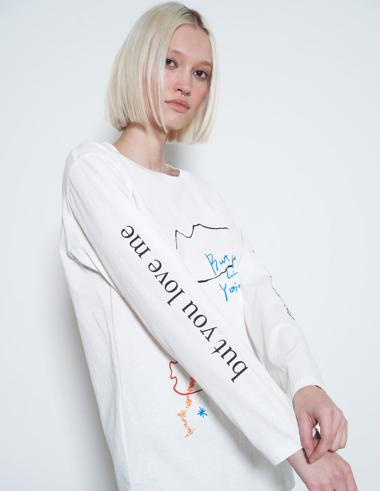 "BUT YOU LOVE ME" LONG SLEEVE TEE