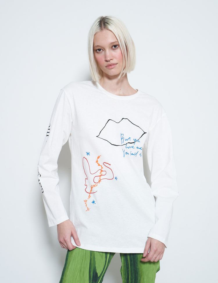 "BUT YOU LOVE ME" LONG SLEEVE TEE