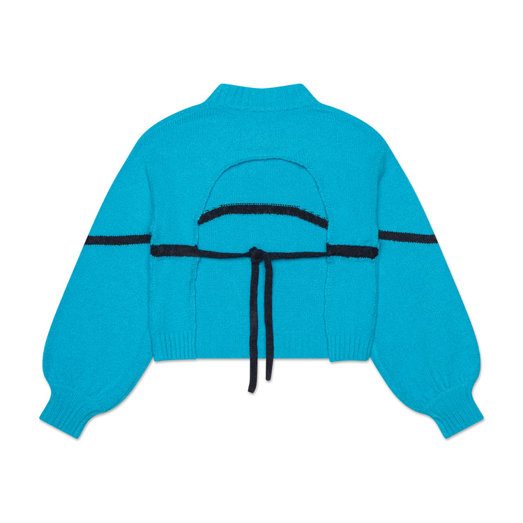TAMARA TIE BACK SWEATER