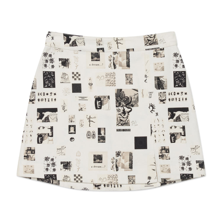 FRIDA GALLERY PRINT SKIRT