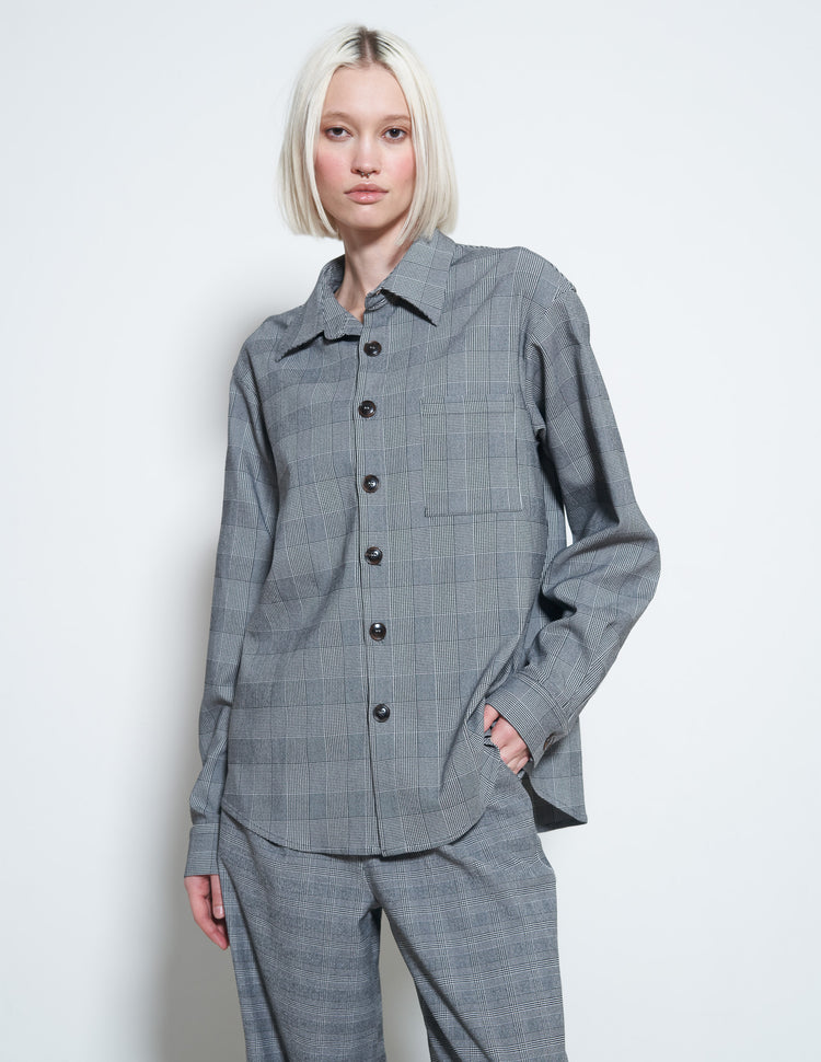 OLIVO BUTTON DOWN SHIRT IN CHECK
