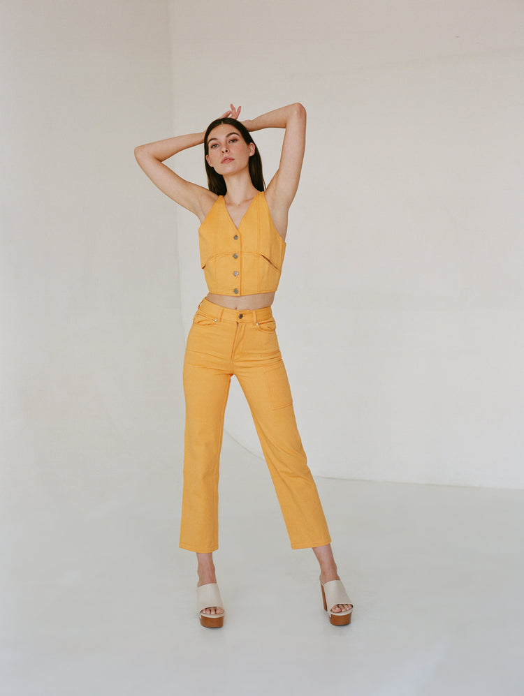 JAZZ PANTS IN CLEMENTINE